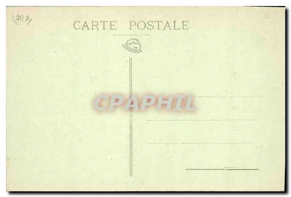 Anzy-le-Duc — Details van kapitellen — Imp. L. Bérard - Marcigny - Achterkant
