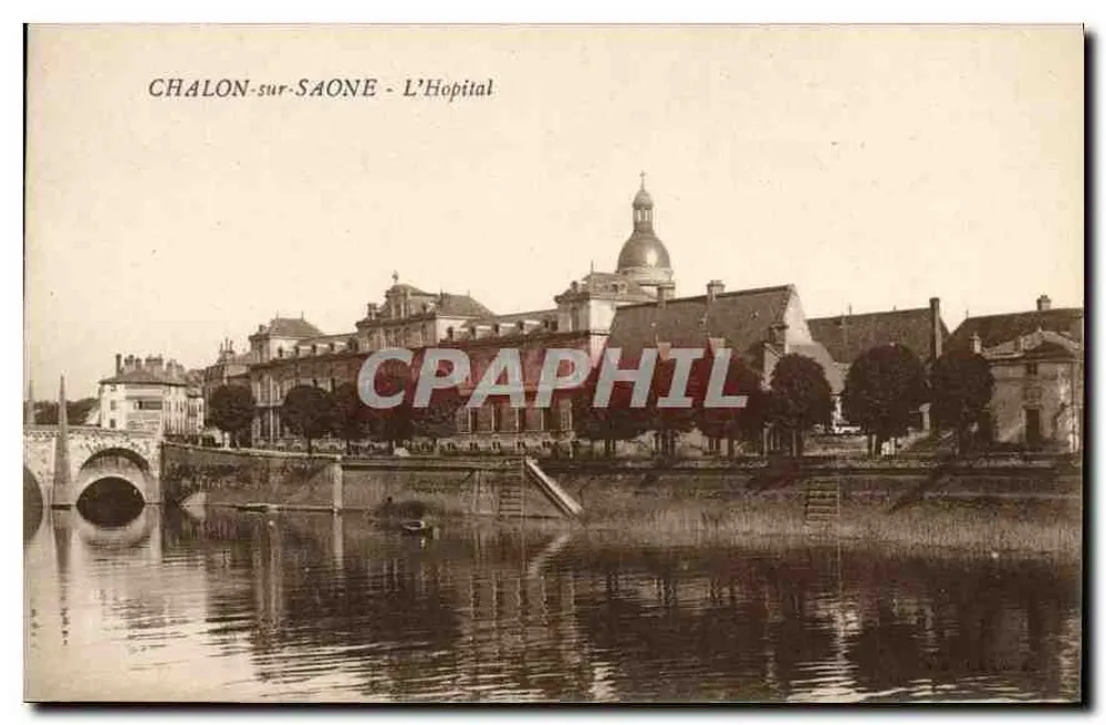 Chalon-sur-Saône - Het ziekenhuis - Voorkant