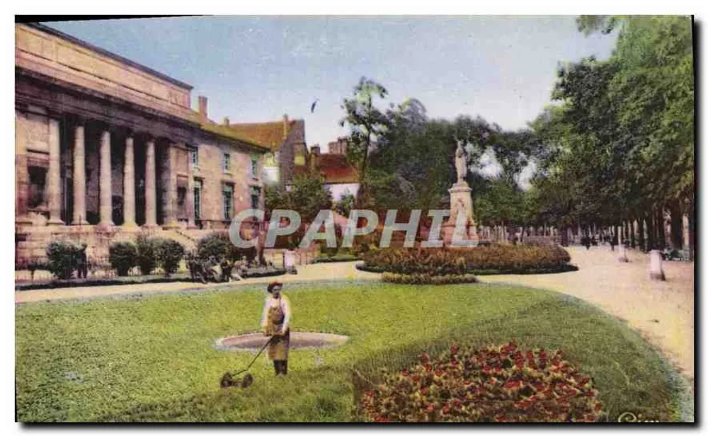 Chalon-sur-Saône — Square du Palais de Justice — Combier - Vorderseite