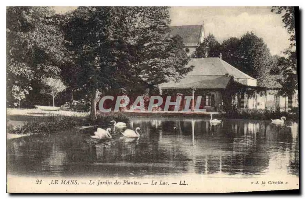 Le Mans — Le Jardin des Plantes — Le Lac — LL — A la Givette - Vorderseite