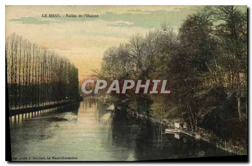 Le Mans - Vale da Huisne — foto J. Bouvieret, Le Mans-Châteaudun - Frente