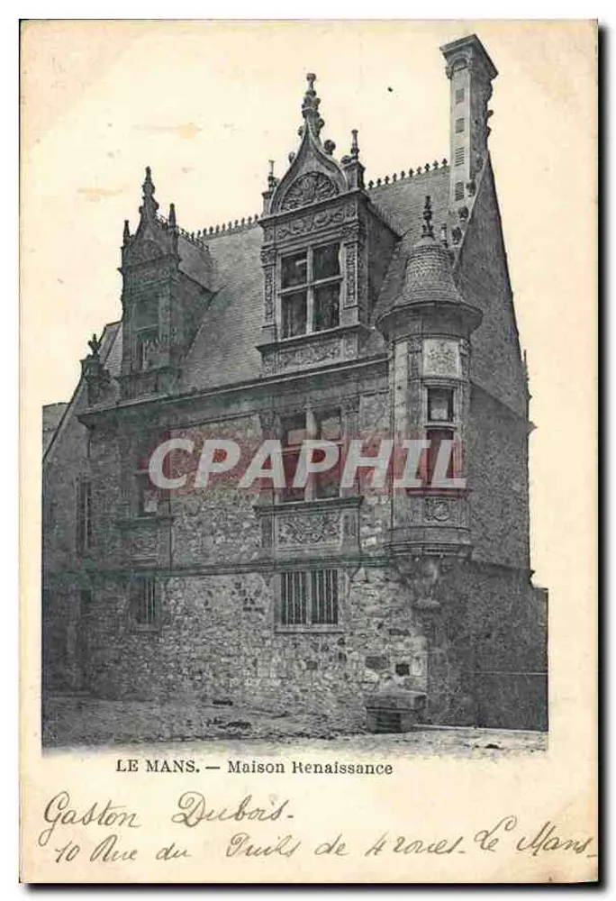 Le Mans — Casa do Renascimento — Gaston Dubas - Frente