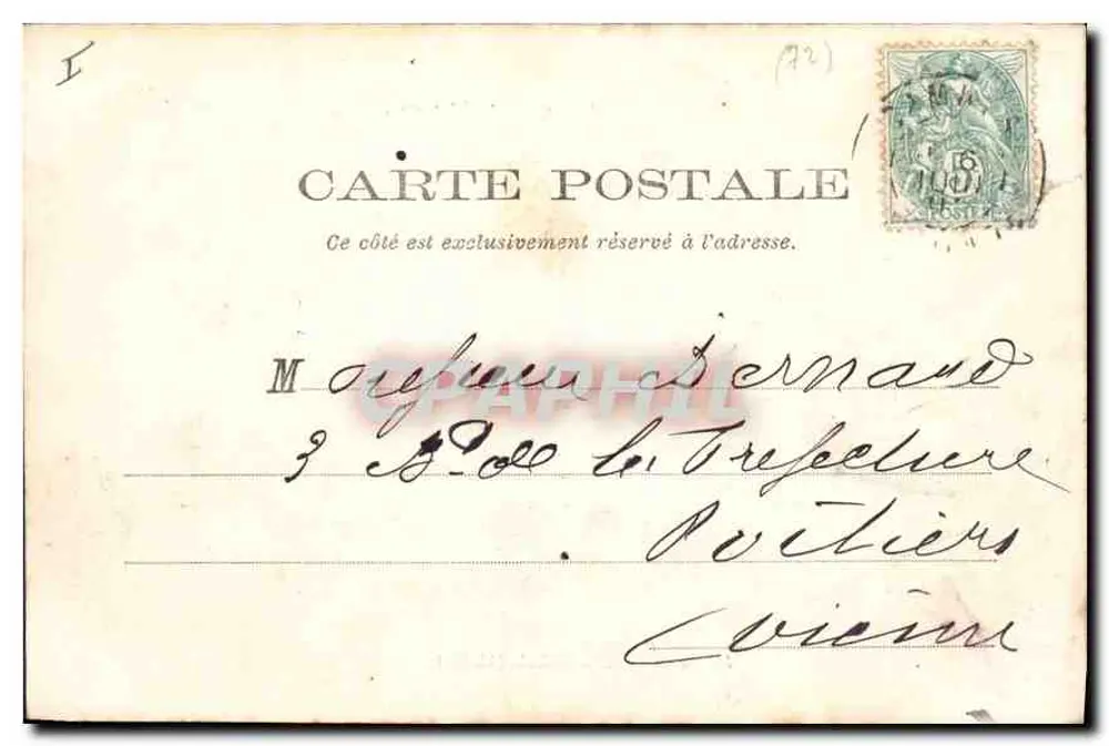 Le Mans — A Catedral (Abside) - Verso