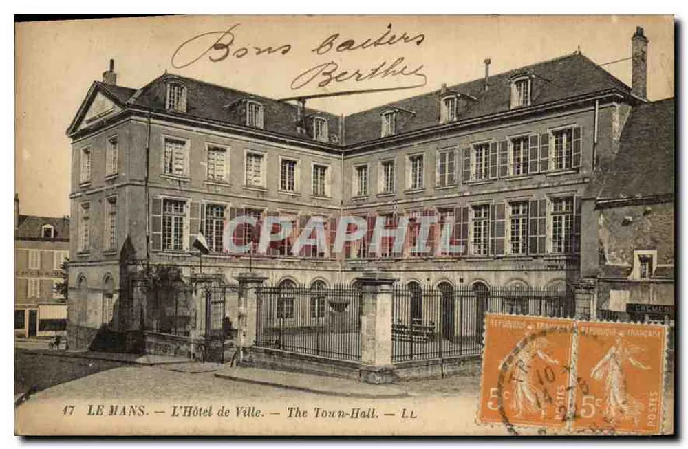 Le Mans — Het Stadhuis — LL - Voorkant