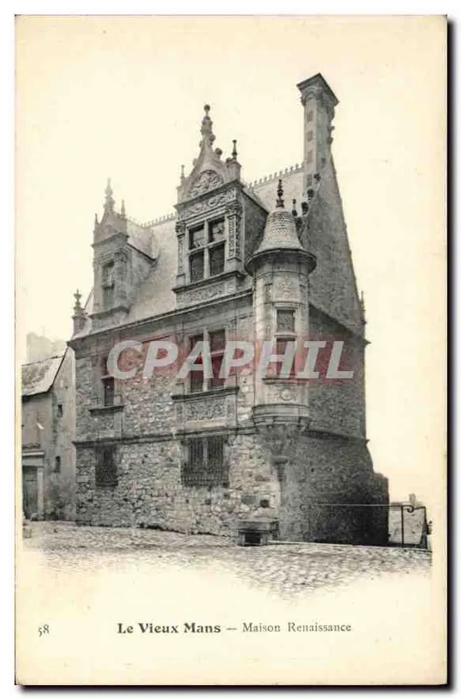 Le Vieux Mans — Casa da Renascença — n°58 - Frente