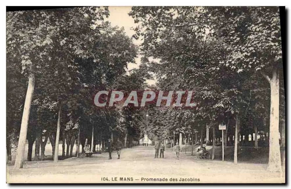 Le Mans — Promenade dos Jacobinos - Frente