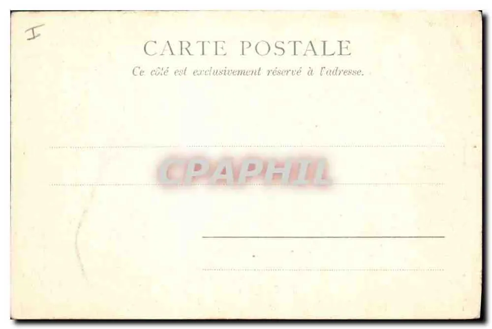 A Catedral — Le Mans — editor PETIT, n° 1413 - Verso