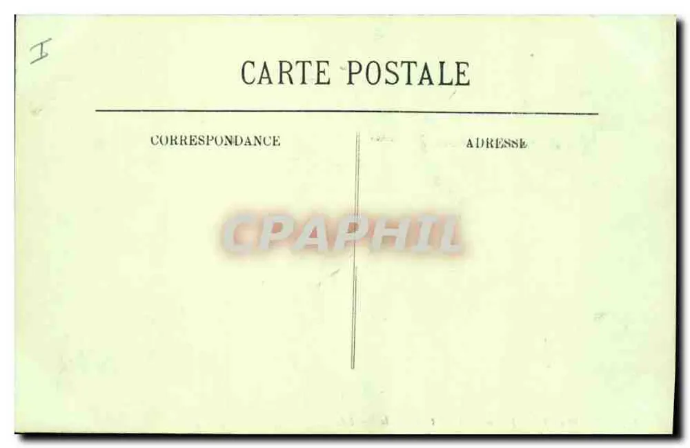 Le Mans — Vista da Catedral — LL. n° 117 - Verso