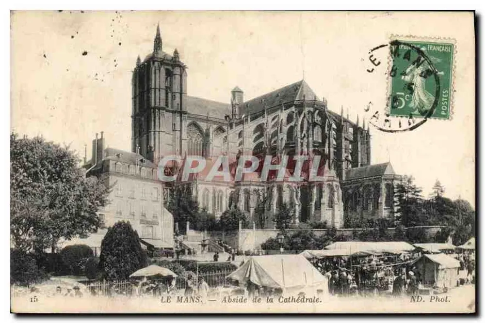 Le Mans — Abside de la Cathédrale — ND. Phot. - Frente