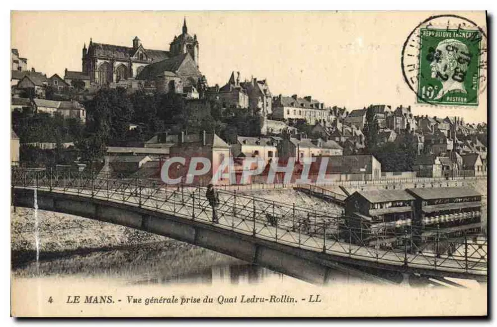 Le Mans - Allgemeiner Blick vom Quai Ledru-Rollin - LL - Vorderseite