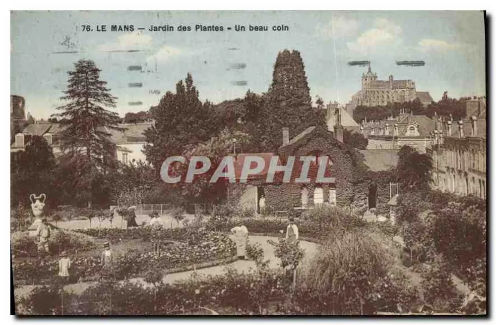 Le Mans — Jardin des Plantes — Ein schöner Platz - Vorderseite