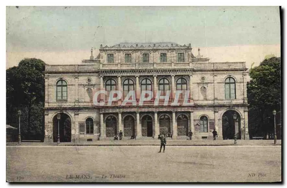 Le Mans — O Teatro — ND Pigot - Frente