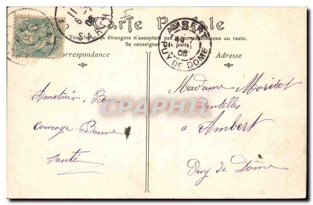 Le Mans — O Teatro — ND Pigot - Verso