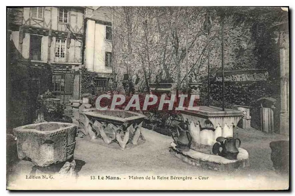 Le Mans - Haus der Königin Berengère - Hof - Vorderseite