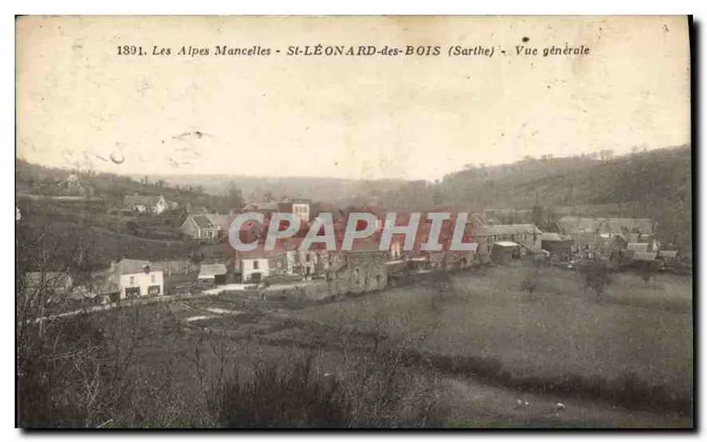 St-Léonard-des-Bois (Sarthe) — Allgemeiner Blick — Die Mancelle-Alpen — 1891 - Vorderseite