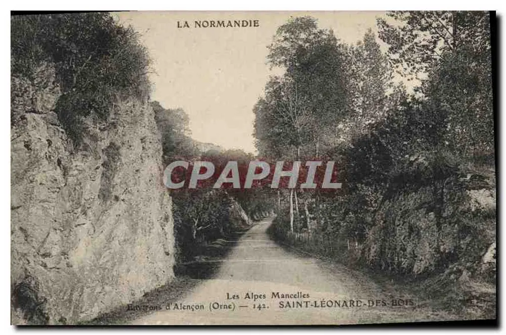 Les Alpes Mancelles — Saint-Léonard-des-Bois — Éditions d'Alençon (Orne) — Nr. 142 - Vorderseite