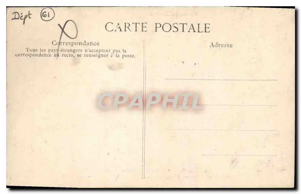 Les Alpes Mancelles — Saint-Léonard-des-Bois — Éditions d'Alençon (Orne) — Nr. 142 - Rückseite