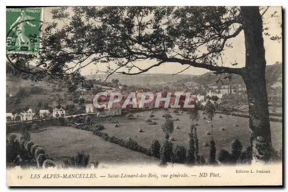Die Alpes-Mancelles — Saint-Léonard-des-Bois, allgemeiner Blick — Edition L. Joniaux - Vorderseite