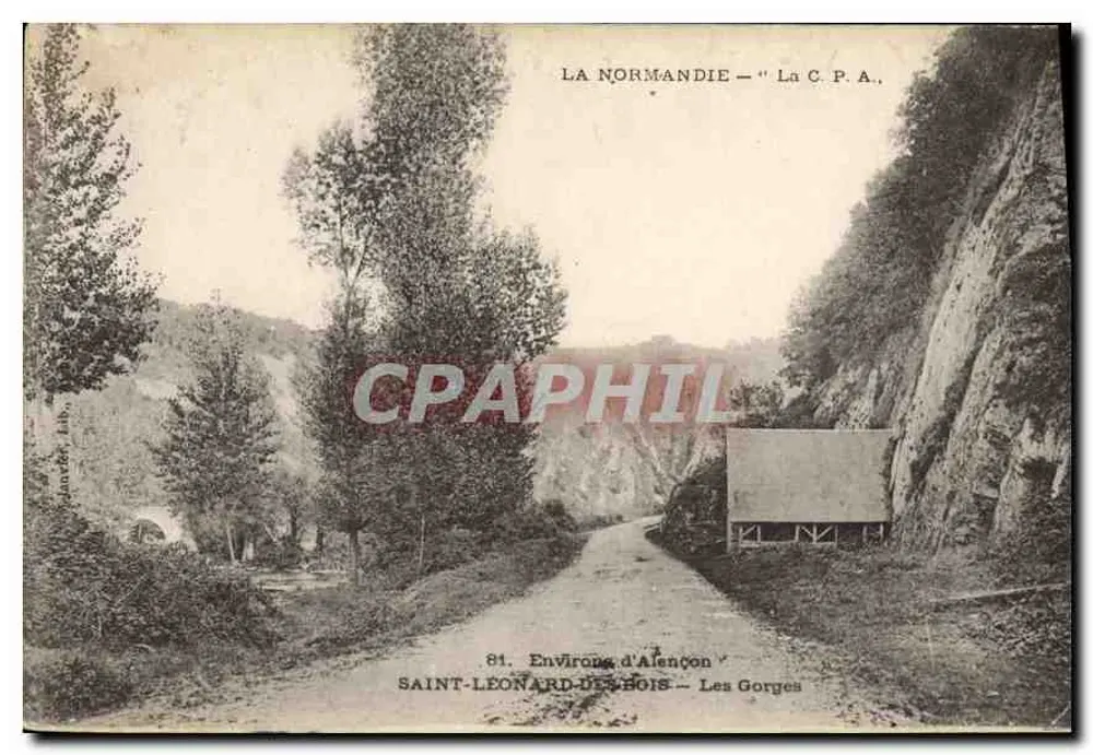 Saint-Léonard-des-Bois — As Gorges — Em Torno de Alençon — A C.P.A. - Frente