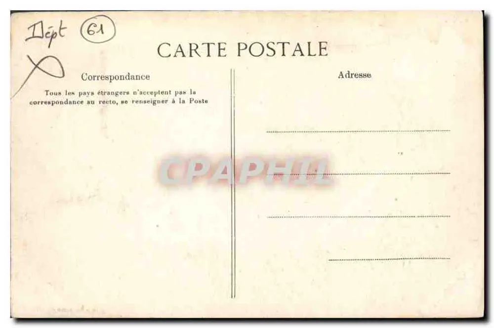 Saint-Léonard-des-Bois — As Gorges — Em Torno de Alençon — A C.P.A. - Verso