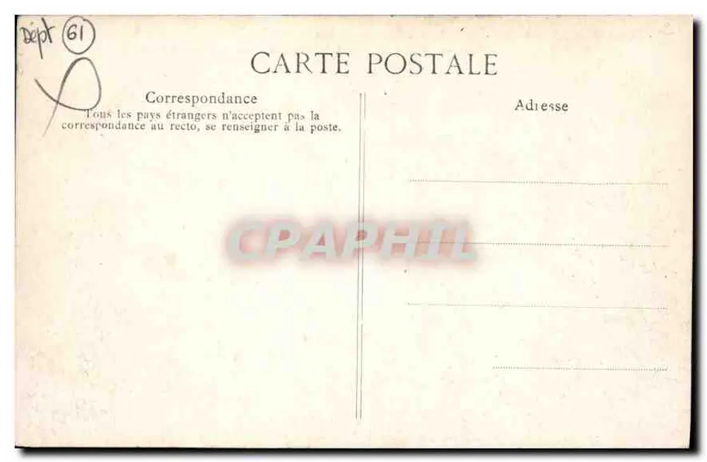Die Mancel-Alpen — Saint-Léonard-des-Bois — Verlag: LD, Nr. 124 - Rückseite