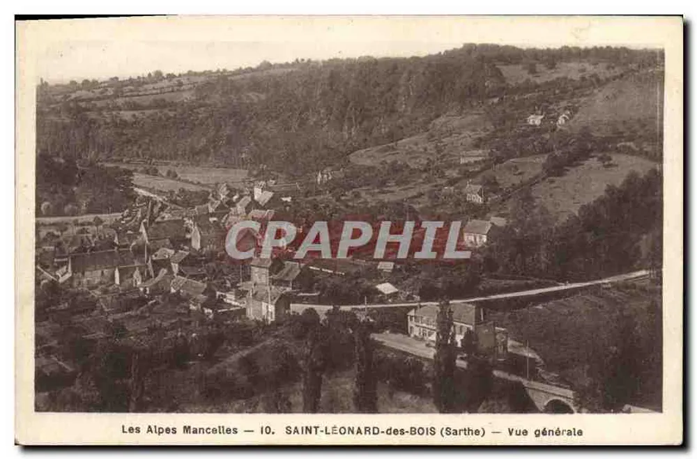 Saint-Léonard-des-Bois (Sarthe) — Allgemeiner Blick — Éditions 'Adol' — n°10 - Vorderseite