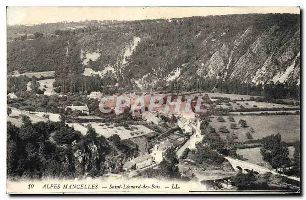 Saint-Léonard-des-Bois — Panoramablick — LL - Vorderseite