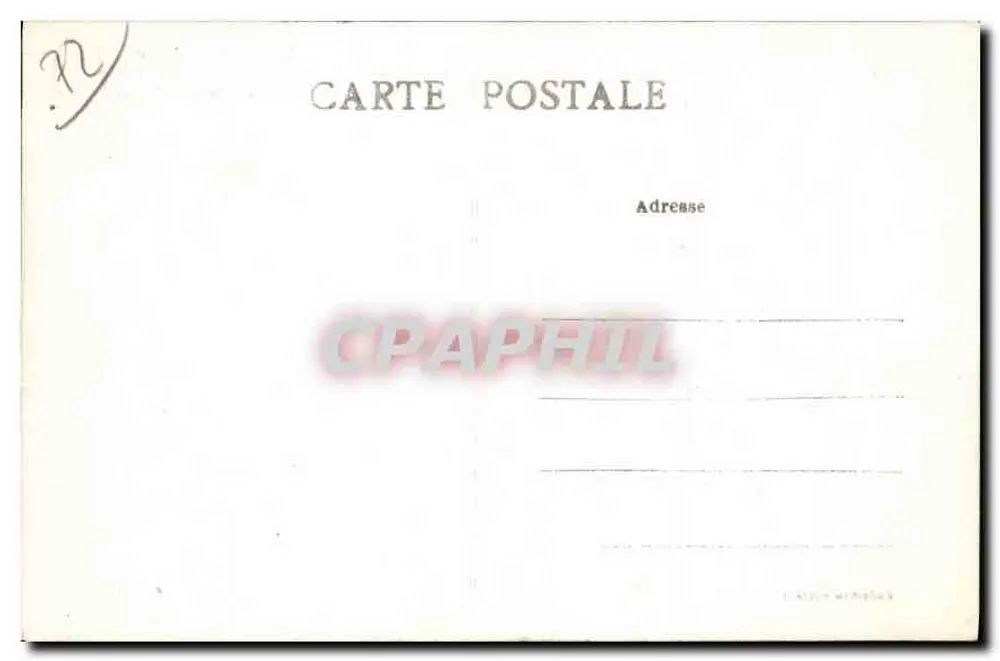 Die Sarthe bei der Forge Collet — Saint-Leonard-des-Bois — Sammlung Poucher - Rückseite
