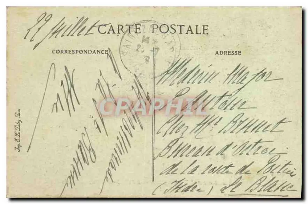 La Sainte-Baume — O Hotelaria — Visão Geral — Editor B.A.D. n° 2674 - Verso