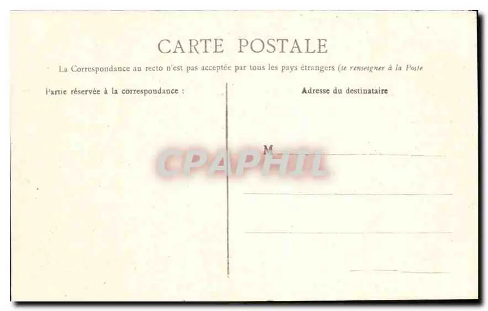Reims — A Catedral — CPAPHIL - Verso