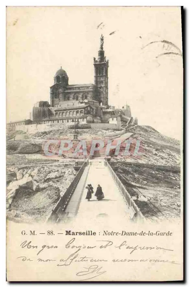 Marselha: Nossa Senhora da Guarda — G. M. — 88 - Frente