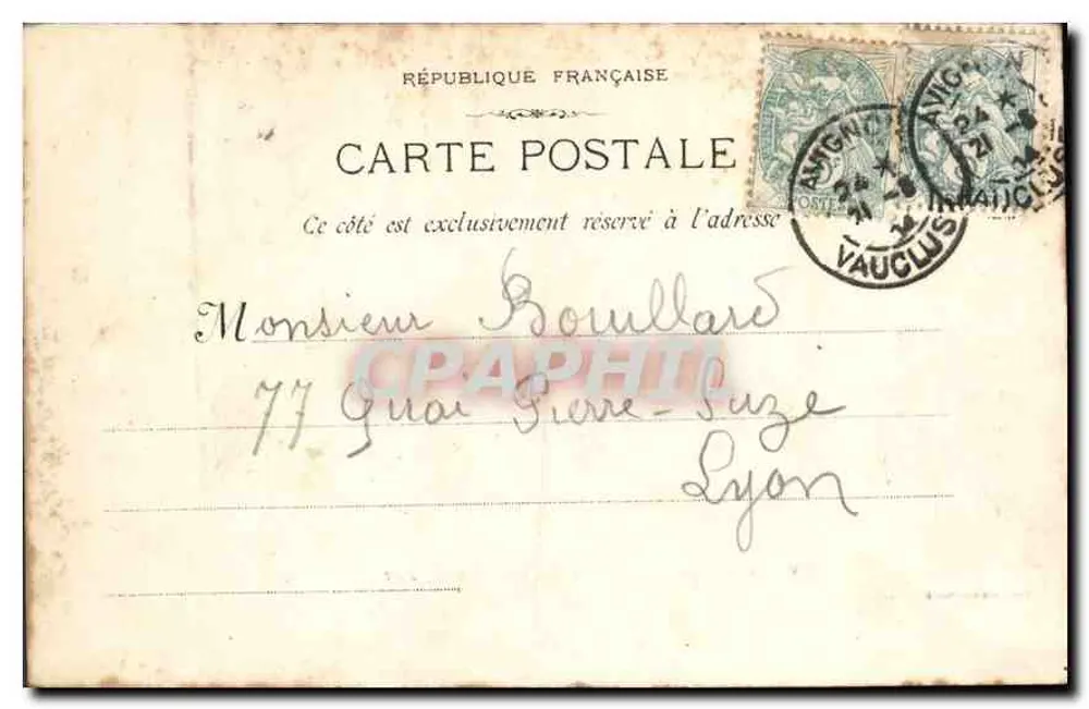 Avignon - 1911 - O Pont de Saint-Bénézet — editor Lacoua Mânnhille - Verso