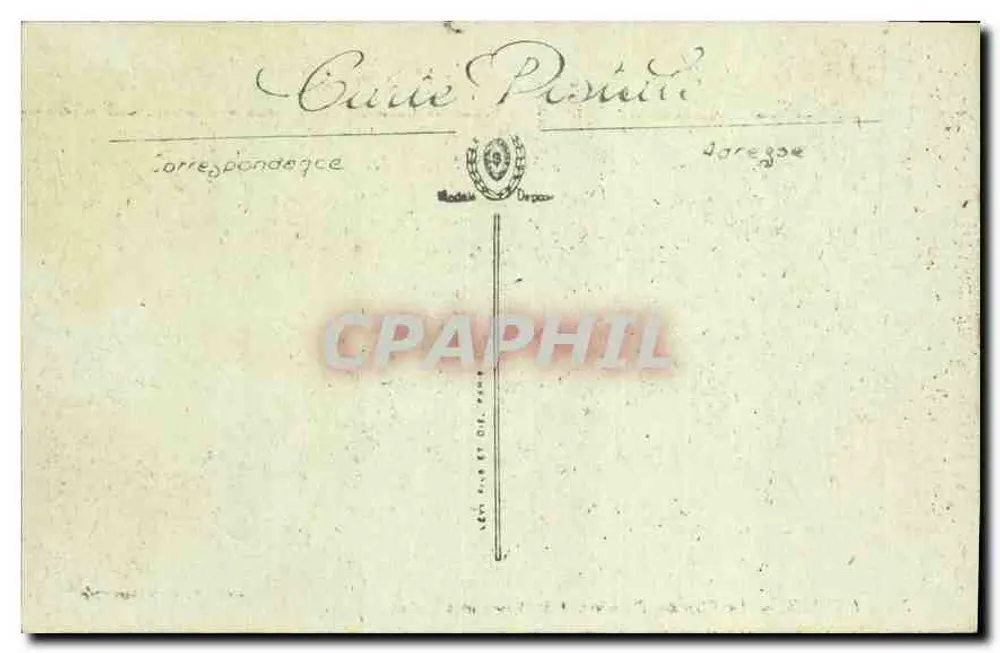 Hyères — Die Place des Palmiers und die Sauts de l'Espérance — Edit. F. Chambourlier - Rückseite