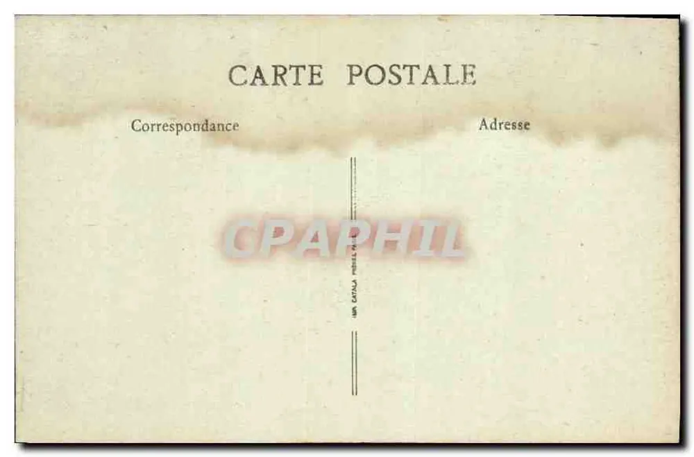 Annecy — Die Arcaden der Rue de l'Isle — B. F., Paris - Rückseite