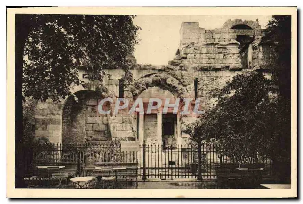 Nîmes (Gard) — Garten der Fontaine, das Tempel von Diana — Éditions d'Art Yvon, Paris - Vorderseite