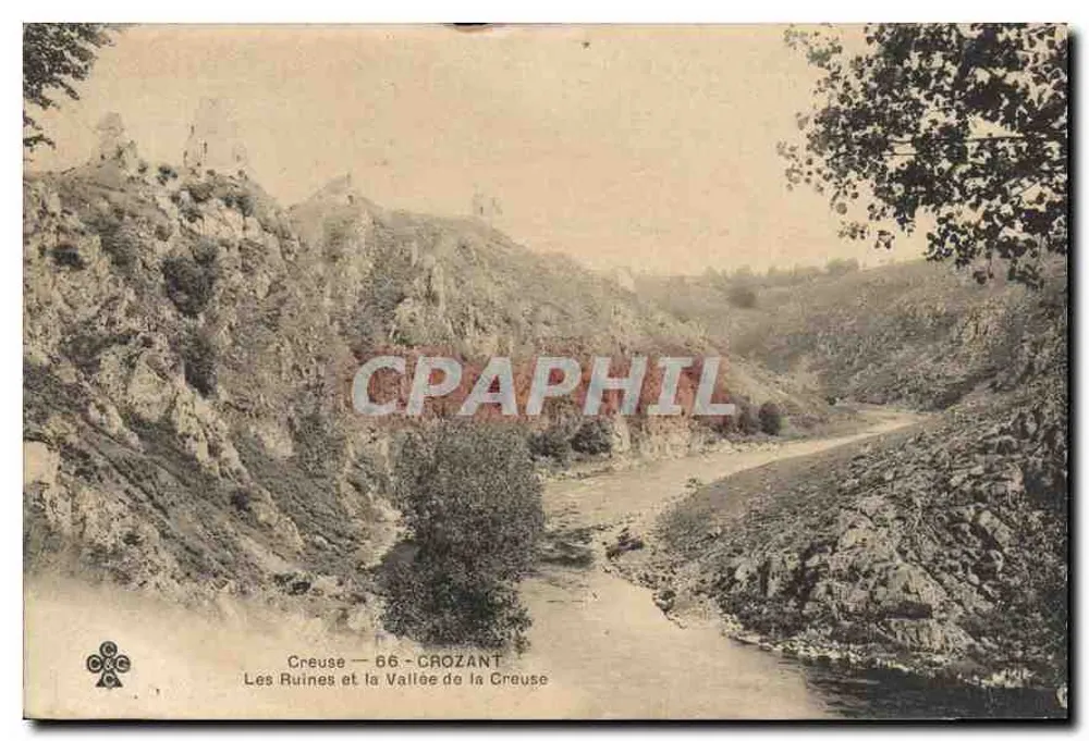 Die Ruinen und das Tal der Creuse — Crozant — Creuse — 66 — Verlag nicht sichtbar - Vorderseite