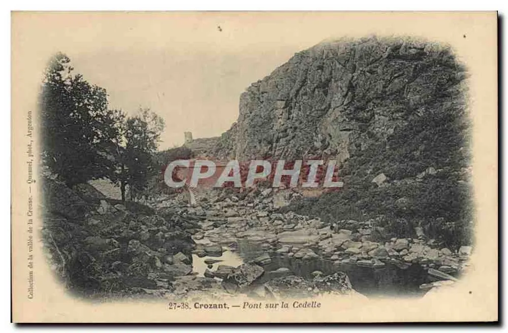 Croizant — Ponte sobre a Cedelle — Quassand, fot. Argenton - Frente