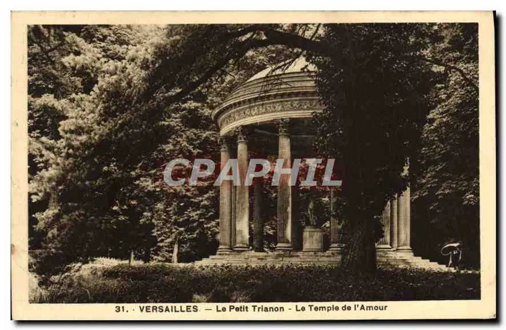 Versailles — Le Petit Trianon — Świątynia Miłości — 31 - Awers