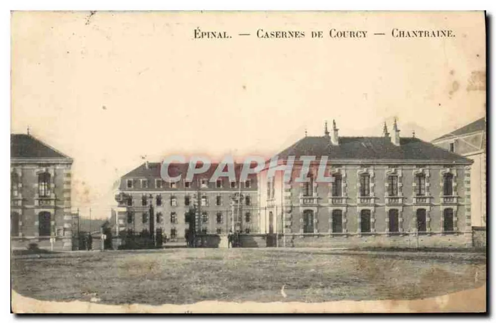 Épinal — Kasernen von Courcy — Chantraine. - Vorderseite