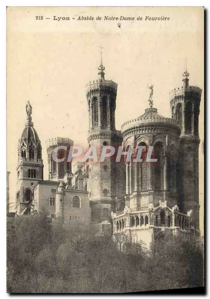 Lyon - Abside de Notre-Dame de Fourvière — n°218 - Frente