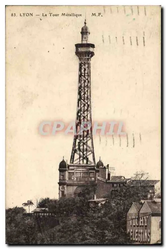 LYON — Wieża Metalowa — M.F. - Awers