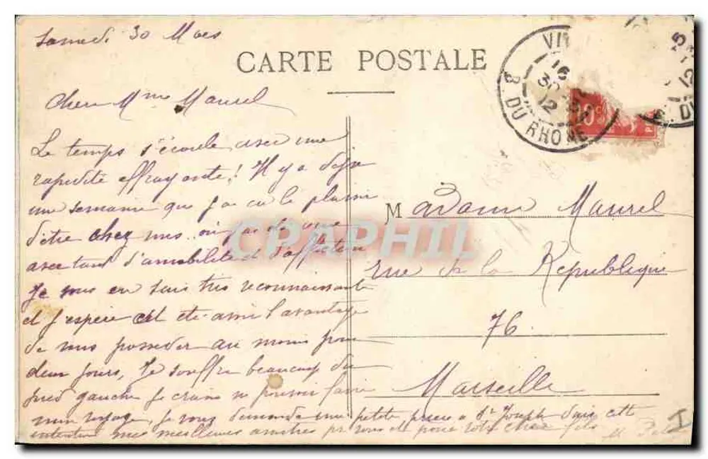 LYON — Basílica de N.-D. de Fourvière — 3584 - Verso
