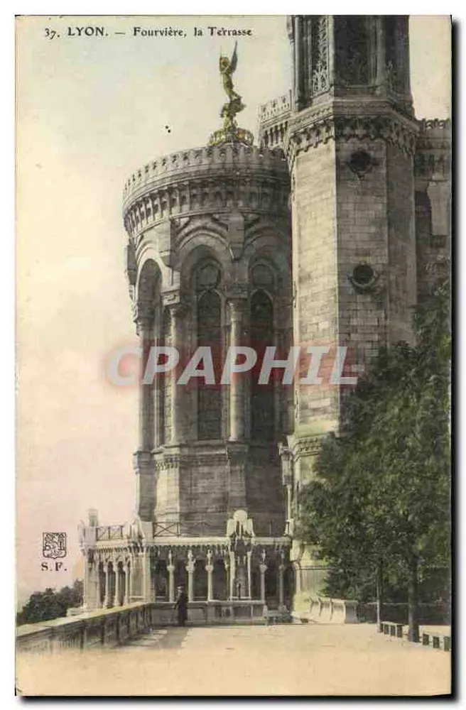 LYON — Fourvière, a Tétrasse — S.P. - Frente