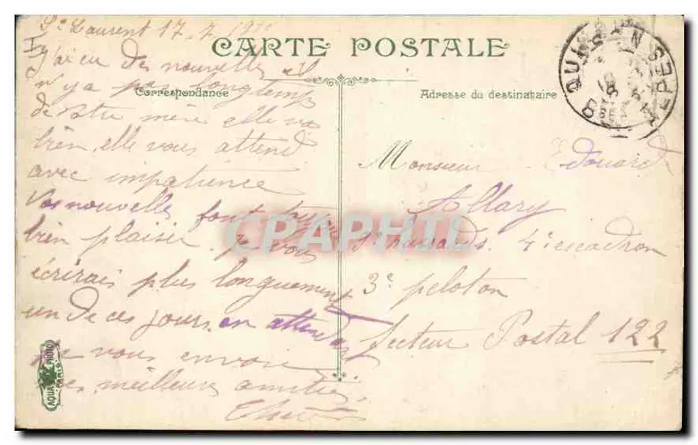 Lyon. A Igreja de Saint-Bonaventure — L.V. KOS, n°42 - Verso