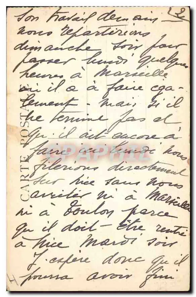 Basílica de Fourvière — A Abside — Lyon Illustré, n°187 - Verso