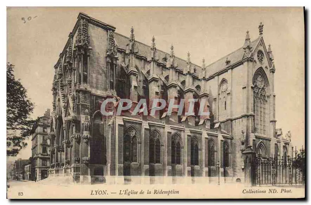 LYON — A Igreja da Redenção — Coleções ND. Fot. - Frente