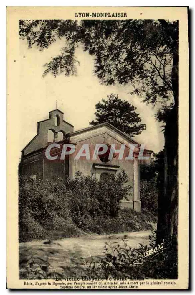 Lyon-Monplaisir — Die alte Kapelle von Saint-Albin — J. Cellard, Lyon - Vorderseite