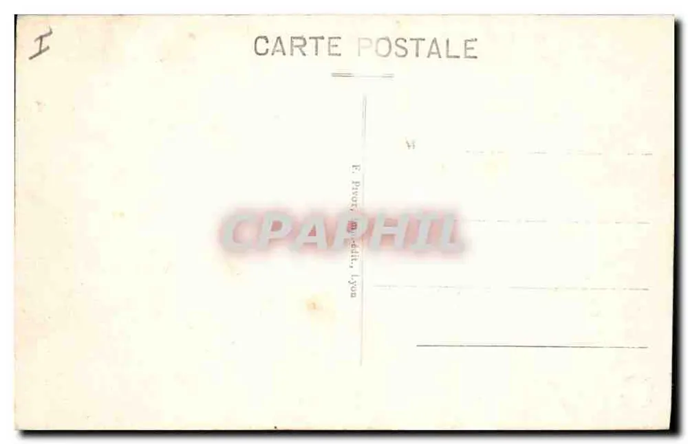 LYON — Ponte Gallieni e Bairro Perrache — E. Provy, Lyon - Verso