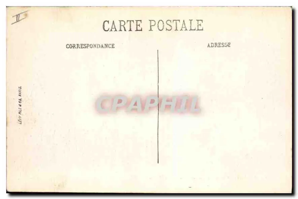 LYON — Ansicht der Saône und Croix-Rousse — S. LELEOTA, Nr. 398 - Rückseite