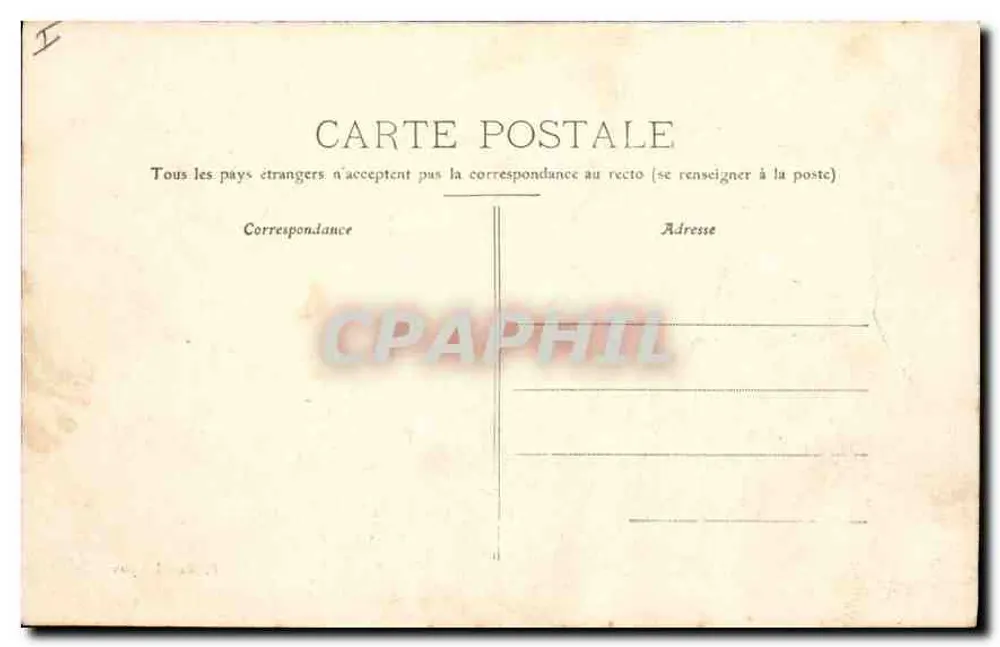 LYON — Palácio dos Belos-Artes — P. Martel, Lyon, n°72 - Verso